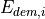 E_{dem,i}